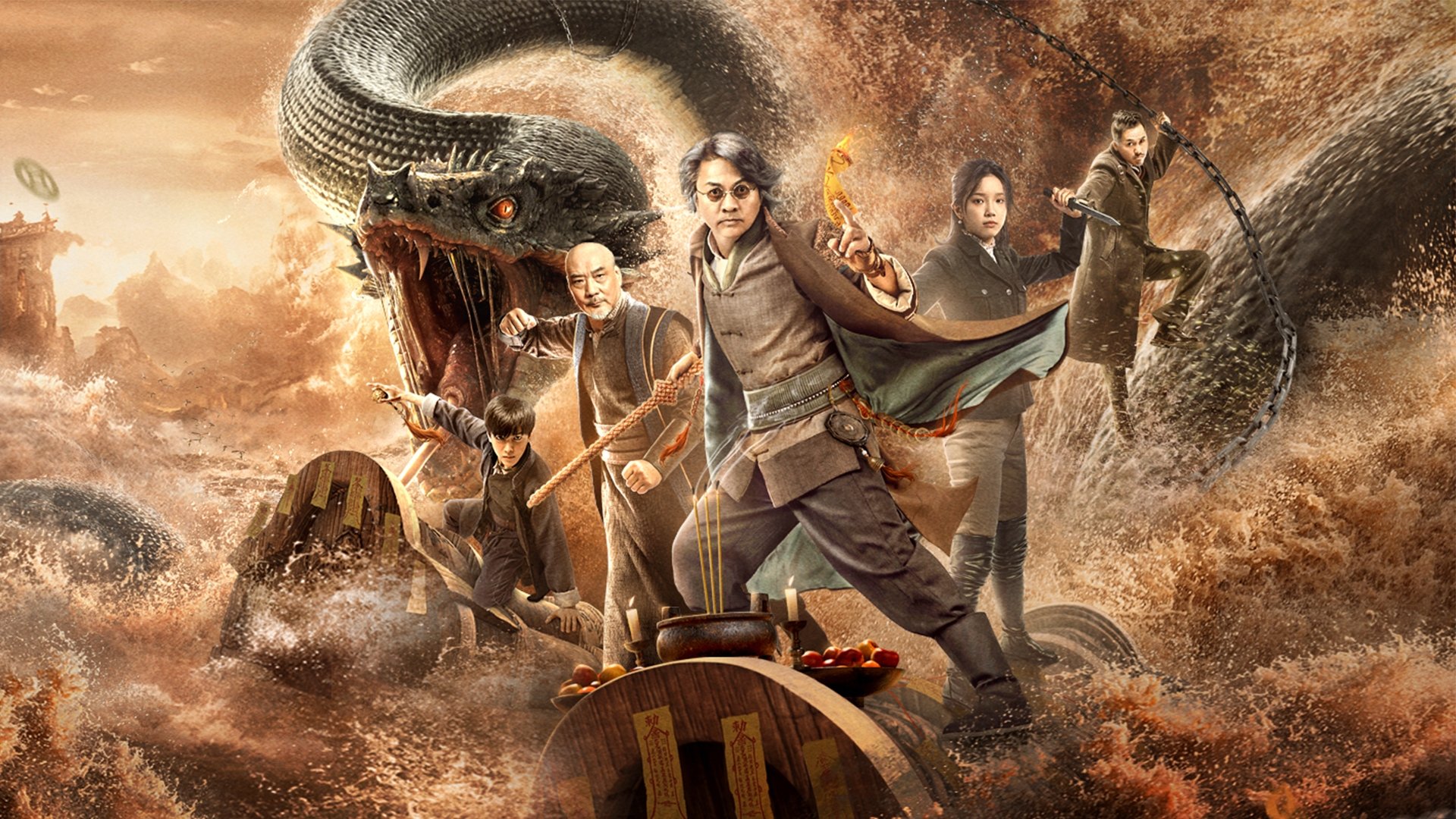 รีวิวเนื้อเรื่อง Giant Snake Events in Yellow River อย่าพลาด